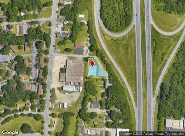  222 New St, High Point, NC Parcel Map