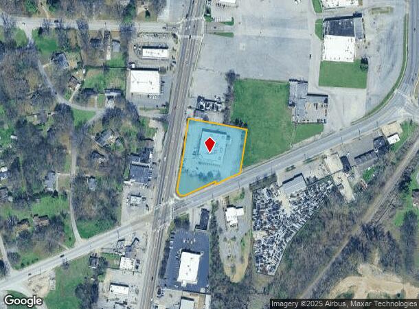  3100 Thomas St, Memphis, TN Parcel Map