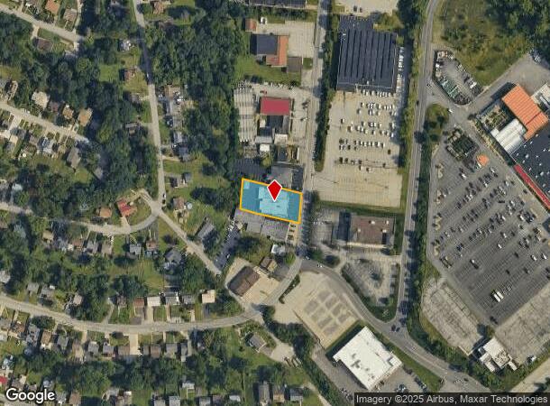  345 Regis Ave, Pittsburgh, PA Parcel Map