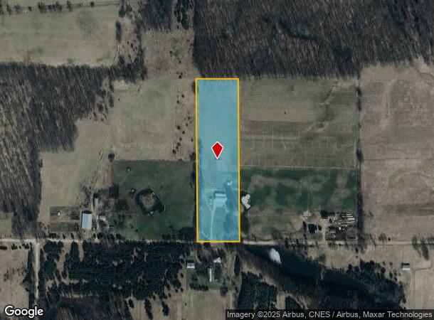 9980 W Walton, Blanchard, MI Parcel Map