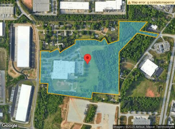  719 Pegg Rd, Greensboro, NC Parcel Map