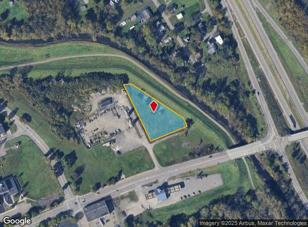 909 E Church St, Elmira, NY Parcel Map