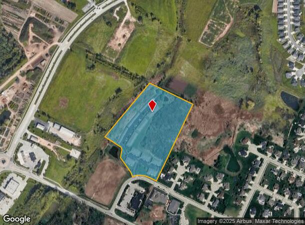 1316 Angels Path, De Pere, WI Parcel Map