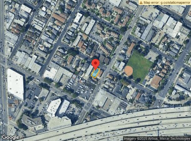  1102 W 18Th St, Los Angeles, CA Parcel Map