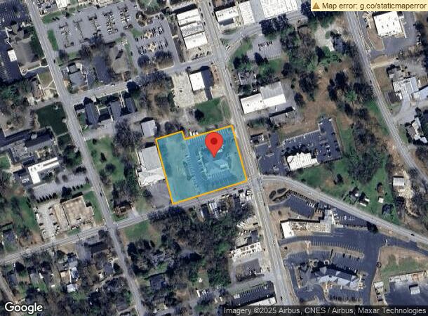  220 S Pendleton St, Easley, SC Parcel Map