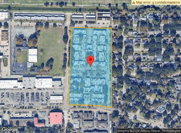  10000 Hammerly Blvd, Houston, TX Parcel Map