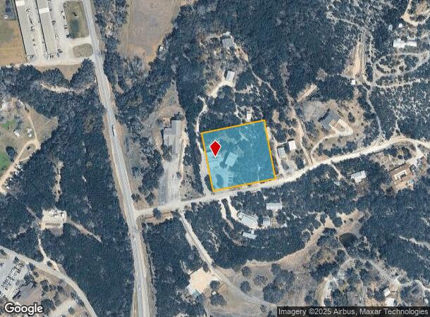 111 W Spoke Hill Dr, Wimberley, TX Parcel Map
