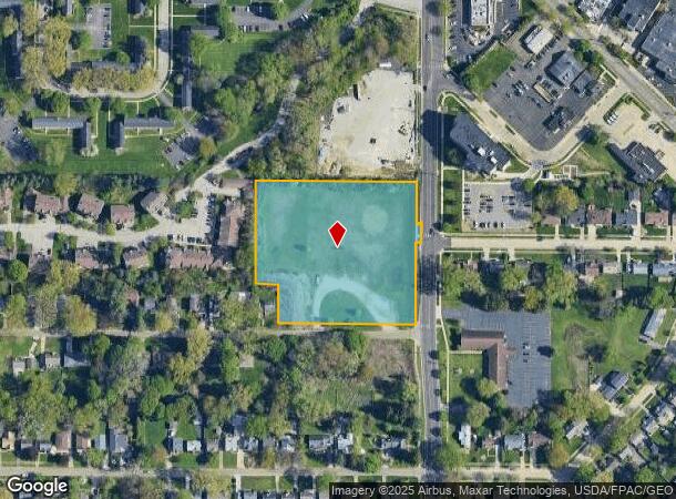  120 S Hawkins Ave, Akron, OH Parcel Map