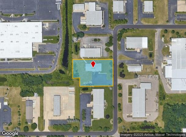 6292 American Ave, Portage, MI Parcel Map