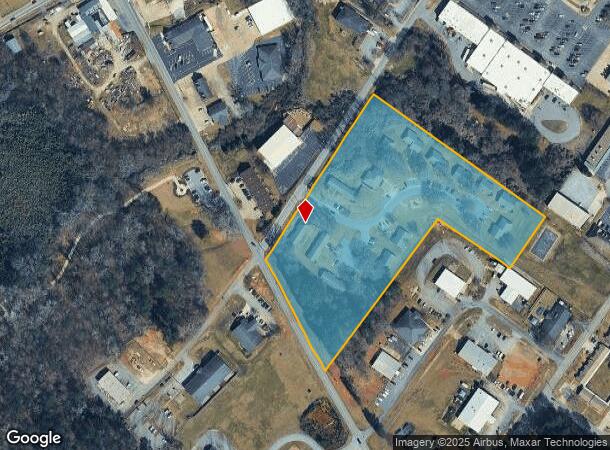  70 S Jackson St, Winder, GA Parcel Map