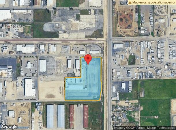  4710 E Commerce Ave, Fresno, CA Parcel Map