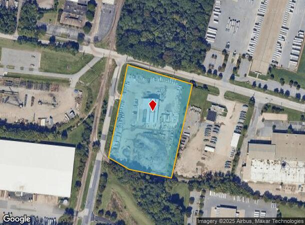 701 Pittman Rd, Curtis Bay, MD Parcel Map