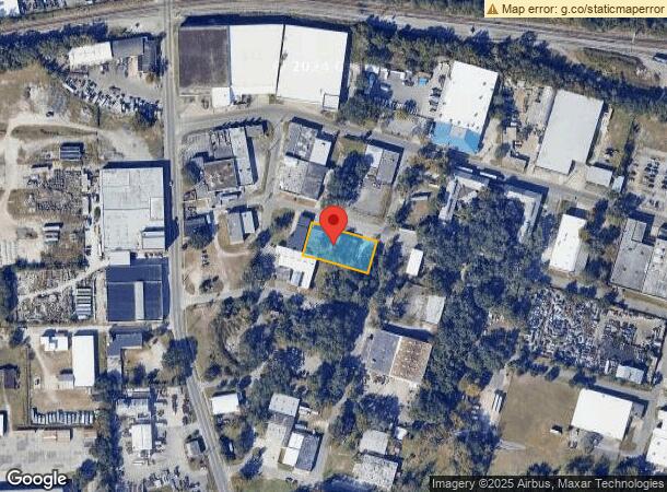  2406 Harper St, Jacksonville, FL Parcel Map