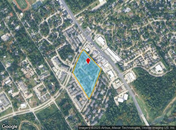 4603 Cypresswood Dr, Spring, TX Parcel Map