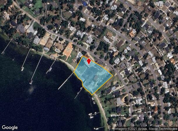  218 Bunkers Cove Rd, Panama City, FL Parcel Map