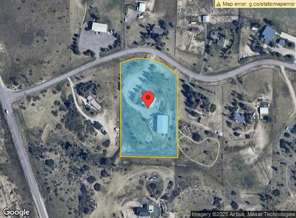  7086 E Park Dr, Franktown, CO Parcel Map