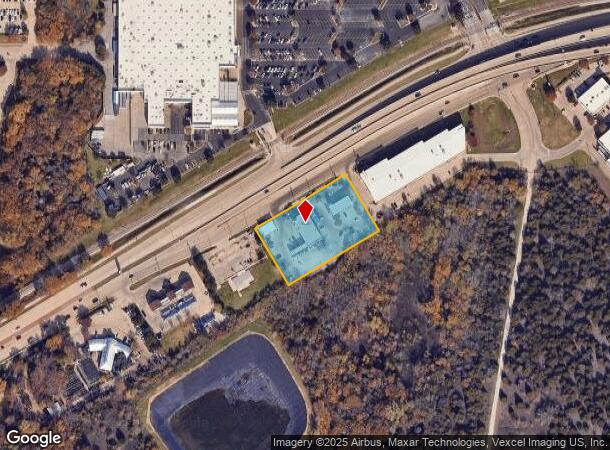 2125 Ira E Woods Ave, Grapevine, TX Parcel Map