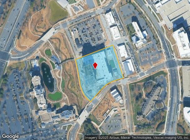  14020 Stream Way, Charlotte, NC Parcel Map