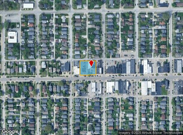  712 Main St, Beech Grove, IN Parcel Map