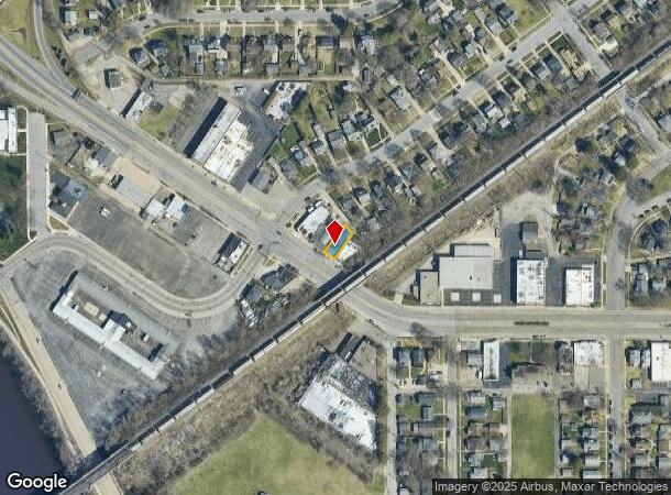 1215 Mishawaka Ave, South Bend, IN Parcel Map