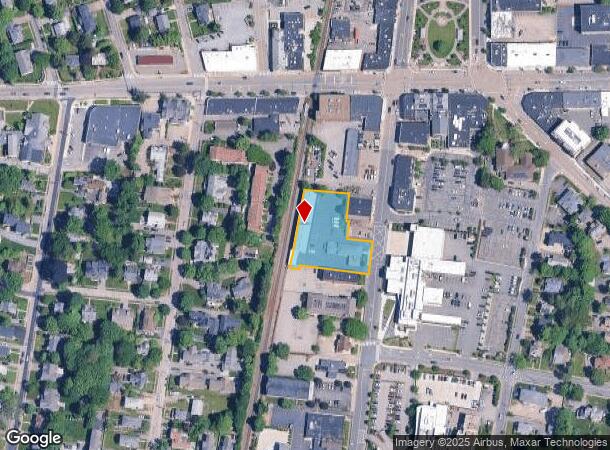  73 Chestnut St, Needham, MA Parcel Map
