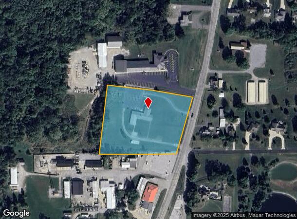 1220 S Wayne St, Angola, IN Parcel Map