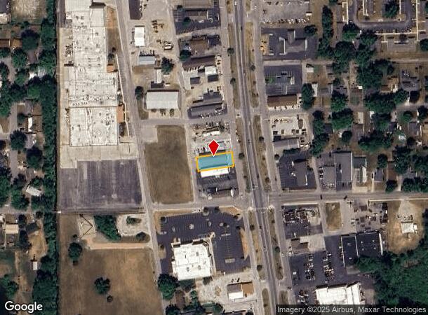  607 S Huntington St, Syracuse, IN Parcel Map