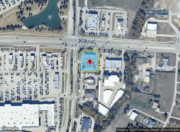  4991 W University Dr, Mckinney, TX Parcel Map