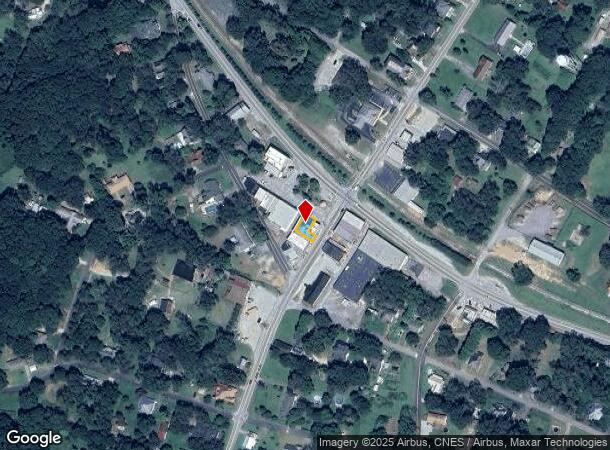  13 Public Sq, Bowman, GA Parcel Map