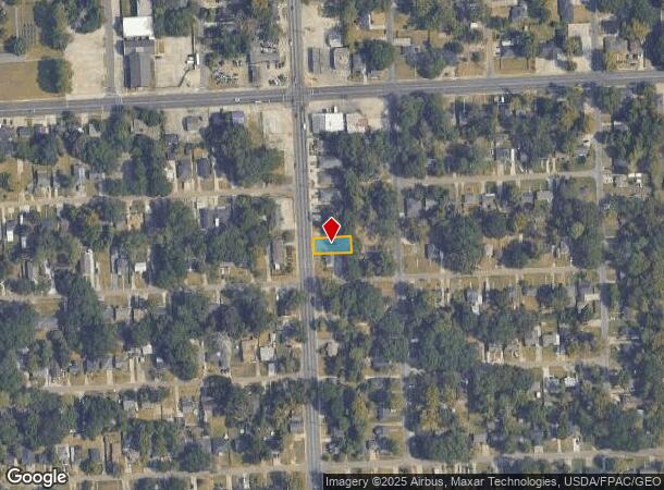  3122 N Foster Dr, Baton Rouge, LA Parcel Map