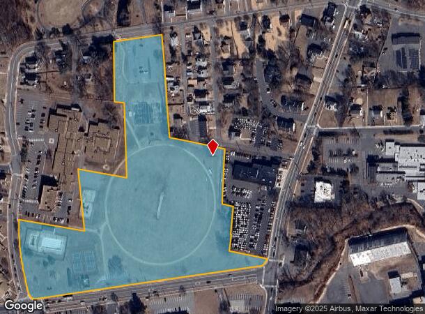  1221 Tolland Tpke, Manchester, CT Parcel Map