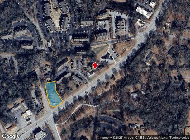  323 Old Greenville Hwy, Clemson, SC Parcel Map