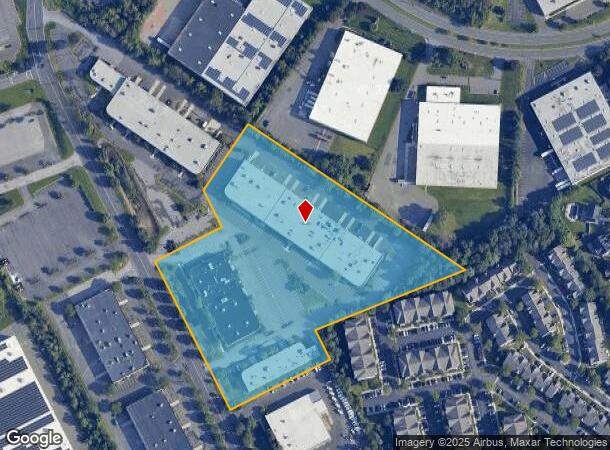  109 Corporate Blvd, South Plainfield, NJ Parcel Map