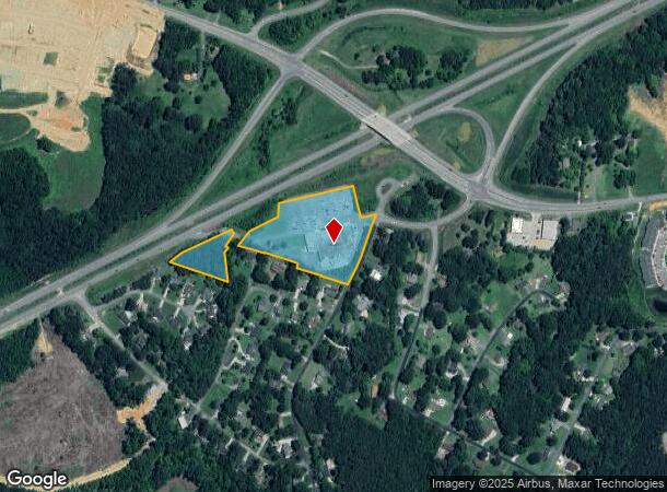  7230 Nc Highway 49 N, Mount Pleasant, NC Parcel Map