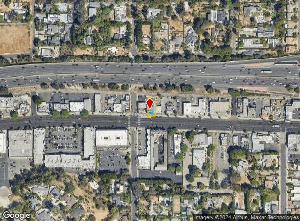  19451 Ventura Blvd, Tarzana, CA Parcel Map