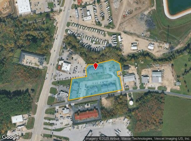  10527 Langston Dr, Baytown, TX Parcel Map