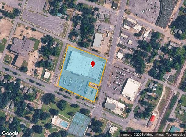  800 E Okmulgee St, Muskogee, OK Parcel Map