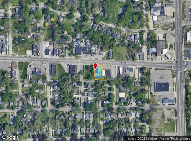  2512 Davison Rd, Flint, MI Parcel Map