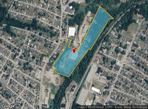 115 Richmond St, Uniontown, PA Parcel Map