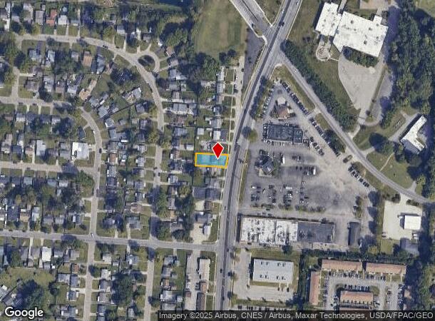 165 S Hamilton Rd, Columbus, OH Parcel Map