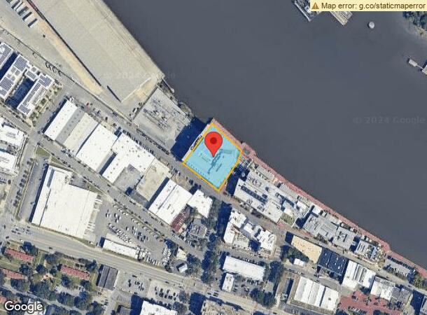  500 E River St, Savannah, GA Parcel Map