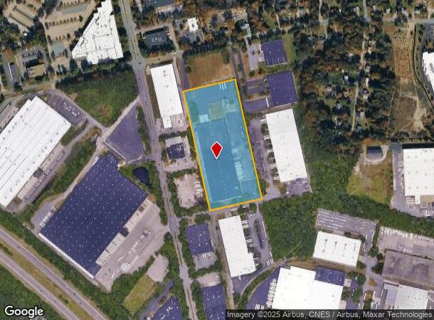 33 Suffolk Rd, Mansfield, MA Parcel Map