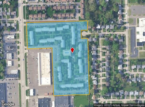 29356 Dequindre Rd, Warren, MI Parcel Map