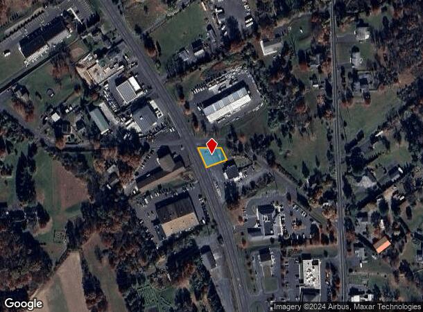  1119 Bethlehem Pike, Sellersville, PA Parcel Map