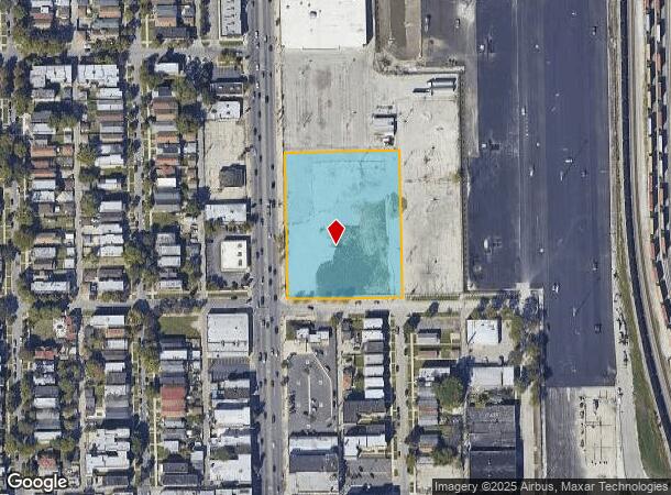  6153 S Western Ave, Chicago, IL Parcel Map