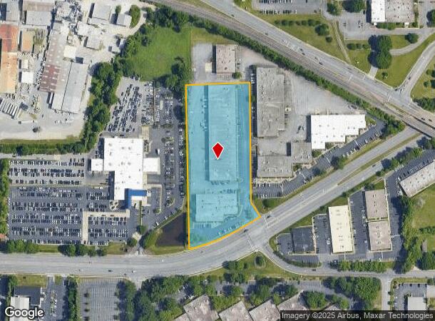  3410 W Wendover Ave, Greensboro, NC Parcel Map