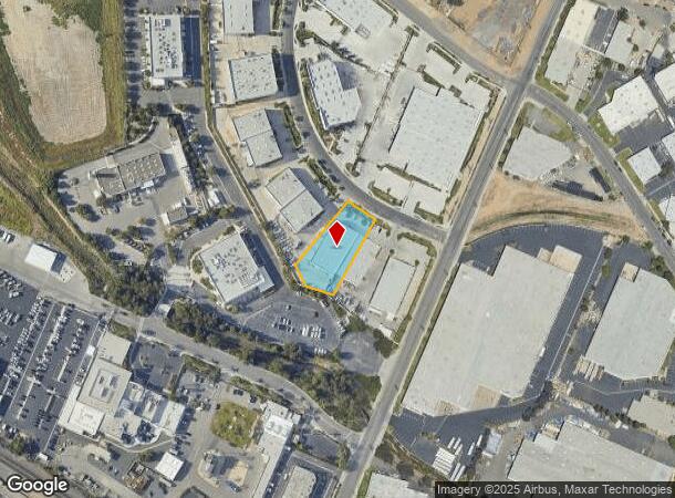 516 Malloy Ct, Corona, CA Parcel Map