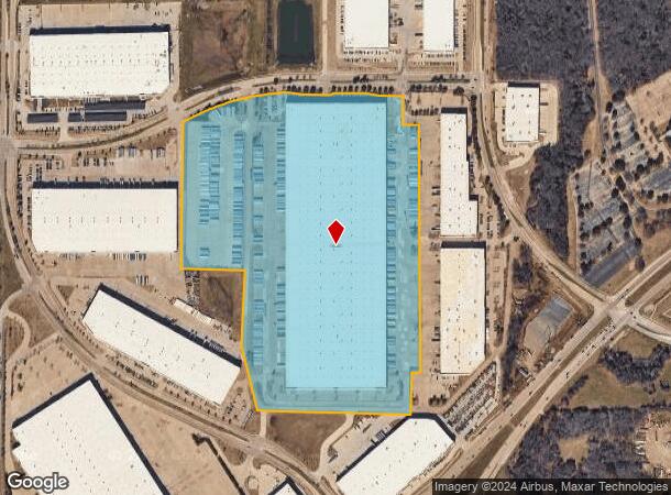  2710 Spinks Rd, Lewisville, TX Parcel Map