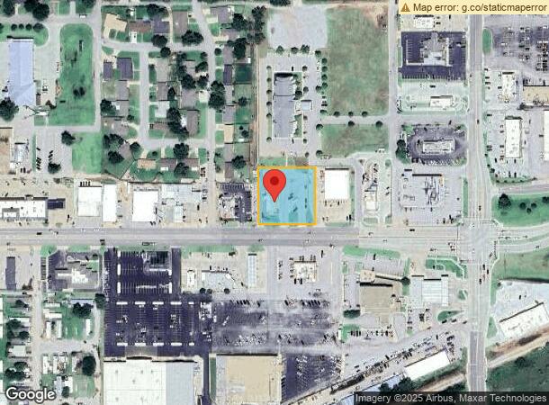  925 E Main St, Weatherford, OK Parcel Map