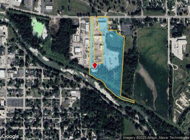  3106 E State Road 124, Bluffton, IN Parcel Map